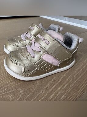 Tsukihoshi Gold & Pink Sneakers 5